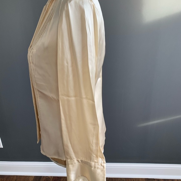 Talbot ivory silk blouse - Picture 2 of 4